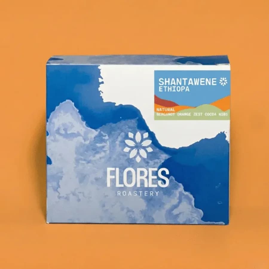 Flores Roastery Shantawene Etiyopya Natural kahve paketi